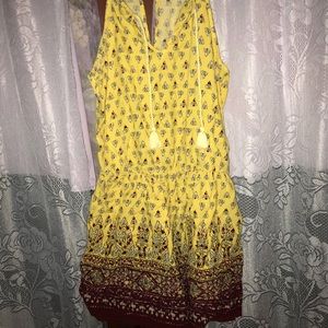 Yellow&Red Romper